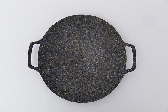 Maifan Stone Cast Iron BBQ Grill Pan Aluminum Die Casting 38*33cm